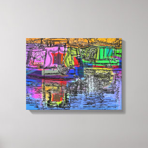 KANAL LEINWANDDRUCK
