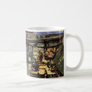 Kanal mit Frauen beim Waschen von Vincent van Gogh Tasse