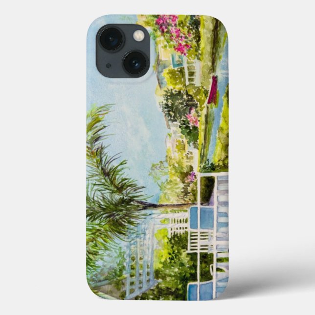 Kanal-Patio Case-Mate iPhone Hülle (Rückseite)