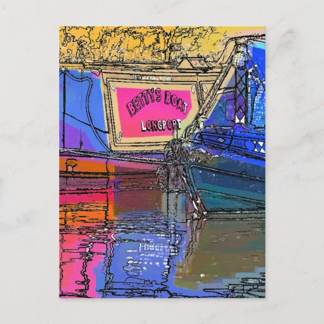 KANAL POSTKARTE (Vorderseite)