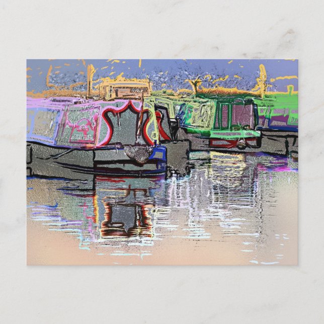 KANAL POSTKARTE (Vorderseite)