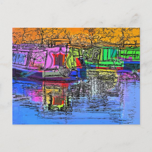 KANAL POSTKARTE (Vorderseite)