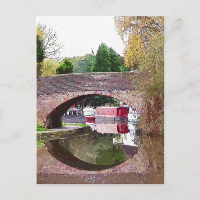 KANAL POSTKARTE (Vorderseite)