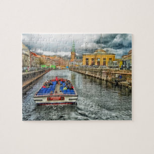 Kanal-Puzzle Kopenhagens Dänemark Puzzle