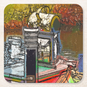 KANAL RECHTECKIGER PAPPUNTERSETZER