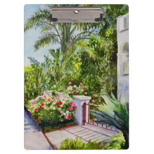 Kanal-Rosen-Garten Klemmbrett