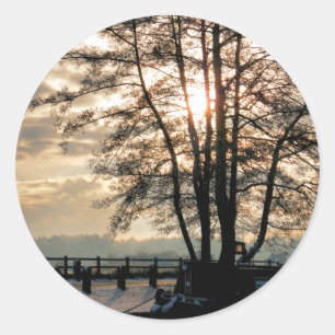 KANAL RUNDER AUFKLEBER