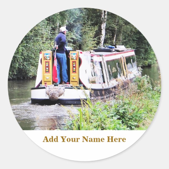 KANAL RUNDER AUFKLEBER (Vorderseite)