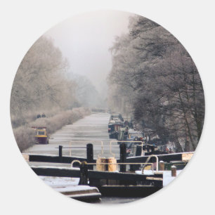 KANAL RUNDER AUFKLEBER