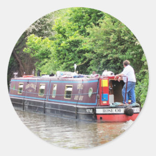 KANAL RUNDER AUFKLEBER