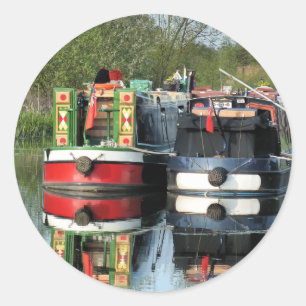 KANAL RUNDER AUFKLEBER