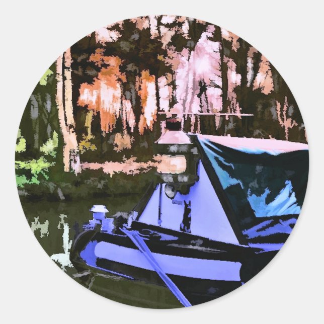 KANAL RUNDER AUFKLEBER (Vorderseite)