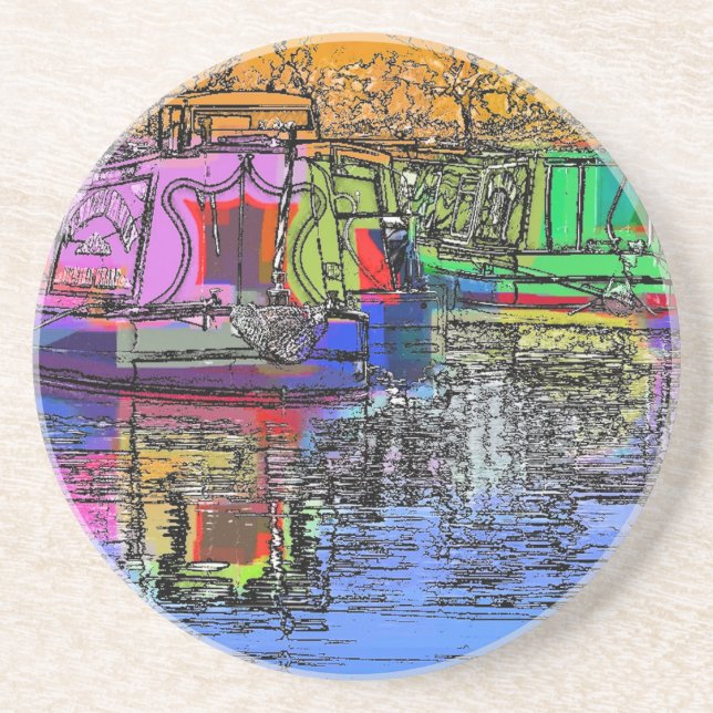 KANAL SANDSTEIN UNTERSETZER (Vorne)