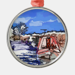 KANAL SILBERNES ORNAMENT