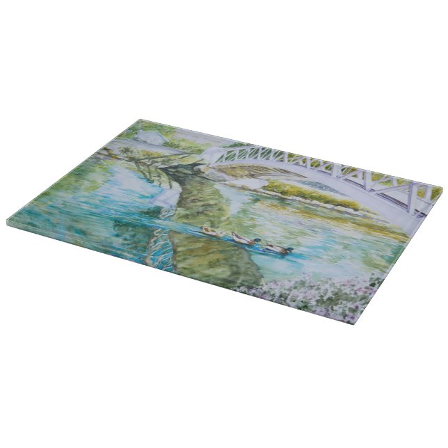 Kanal-Überfahrt Schneidebrett (Ecke)