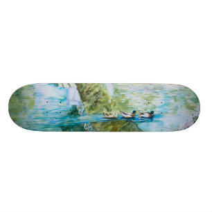 Kanal-Überfahrt Skateboard