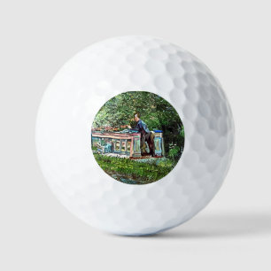 KANAL UND HAUSBOOTE GOLFBALL