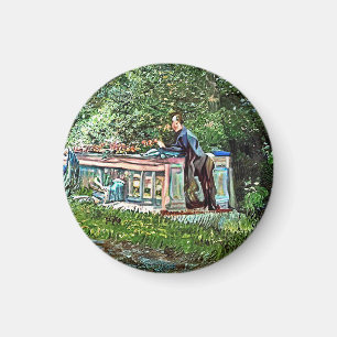 KANAL UND HAUSBOOTE MAGNET