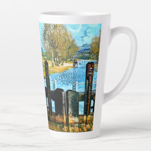 KANAL UND HAUSBOOTE MILCHTASSE (Rechts)