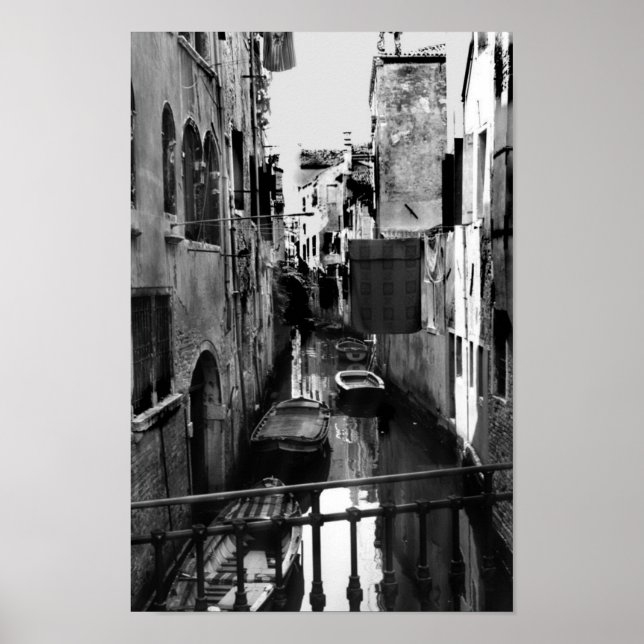 Kanal Venedig, Italien Poster (Vorne)