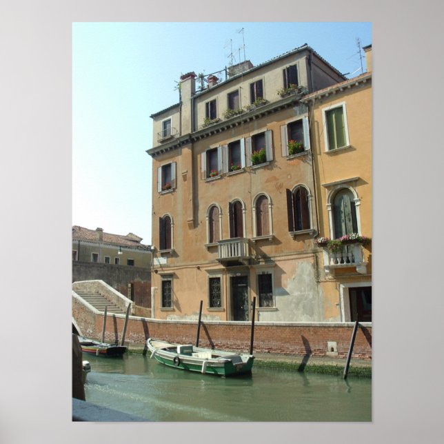Kanal Venedig-Italien Poster (Vorne)