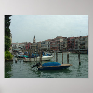 Kanal Venedig-Italien Poster