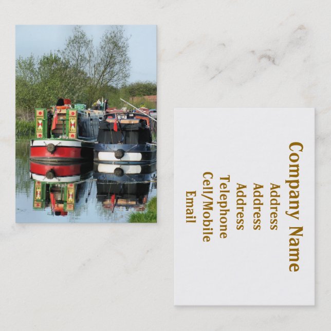 KANAL VISITENKARTE (Vorne/Hinten)