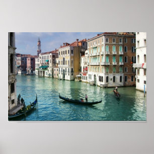 Kanal von Venedig Print Poster