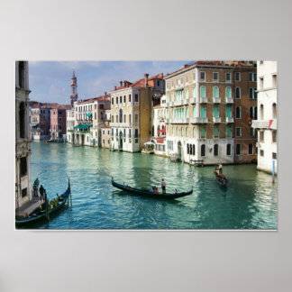Kanal von Venedig Print Poster