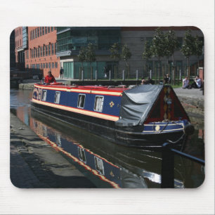 Kanalboot Mousepad