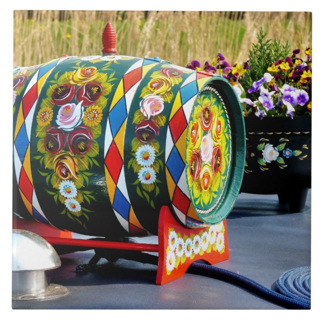 KANALBOOTE FLIESE (Vorderseite)