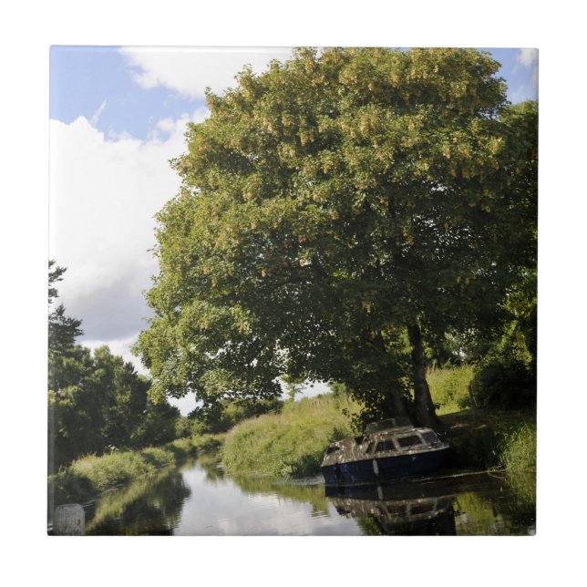 Kanalboote Fliese (Vorderseite)