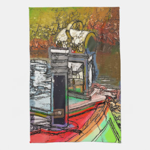 KANALBOOTE GESCHIRRTUCH