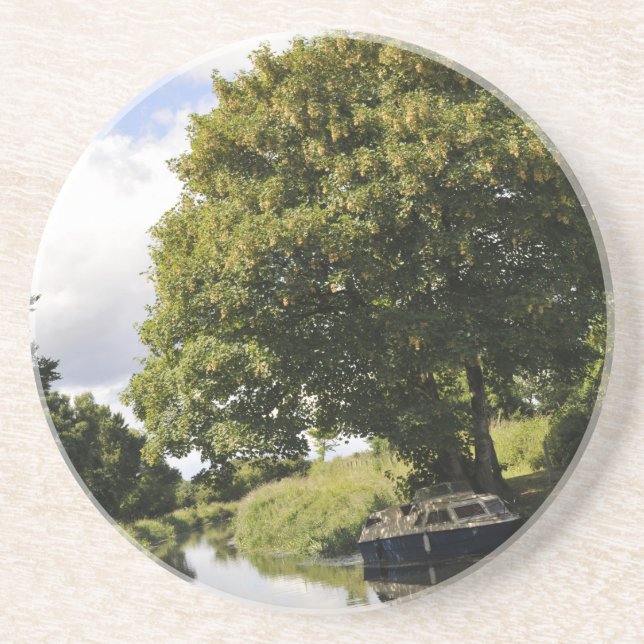 Kanalboote Getränkeuntersetzer (Vorne)