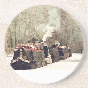 KANALBOOTE GETRÄNKEUNTERSETZER