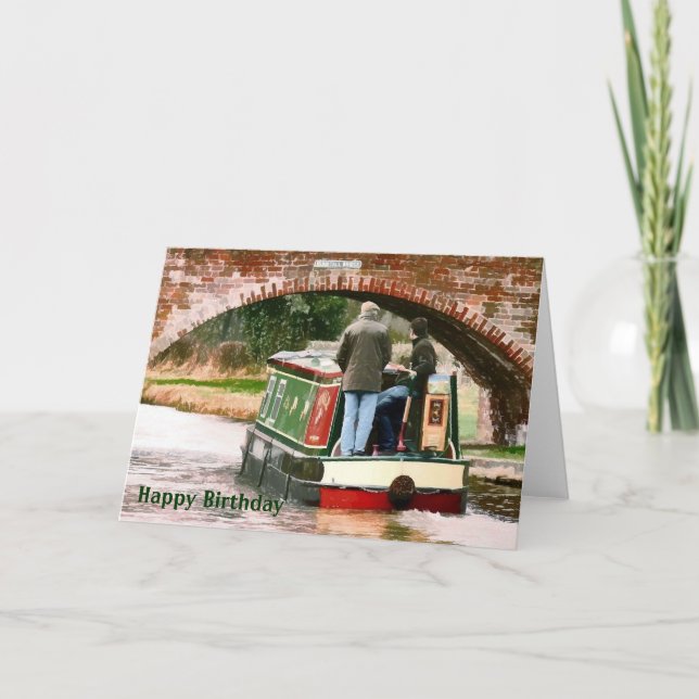 KANALBOOTE KARTE (Vorderseite)