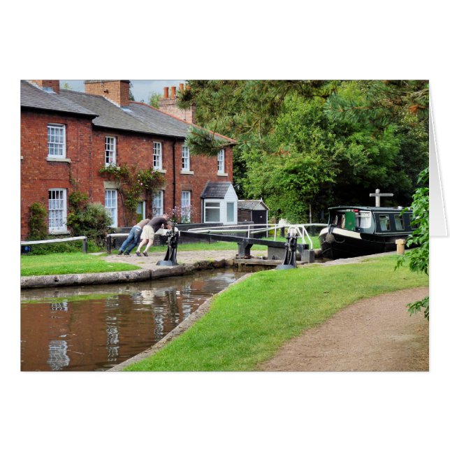 KANALBOOTKARTE (Vorderseite (Horizontal))