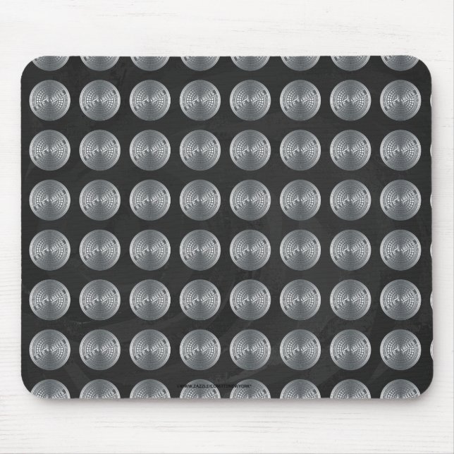 Kanaldeckel NYC Mousepad (Vorne)