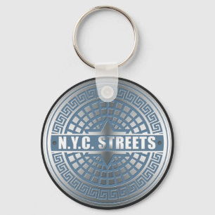 Kanaldeckel NYC Schlüsselanhänger