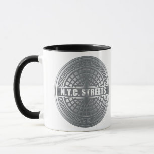Kanaldeckel NYC Tasse