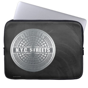Kanaldeckel Queens Laptopschutzhülle