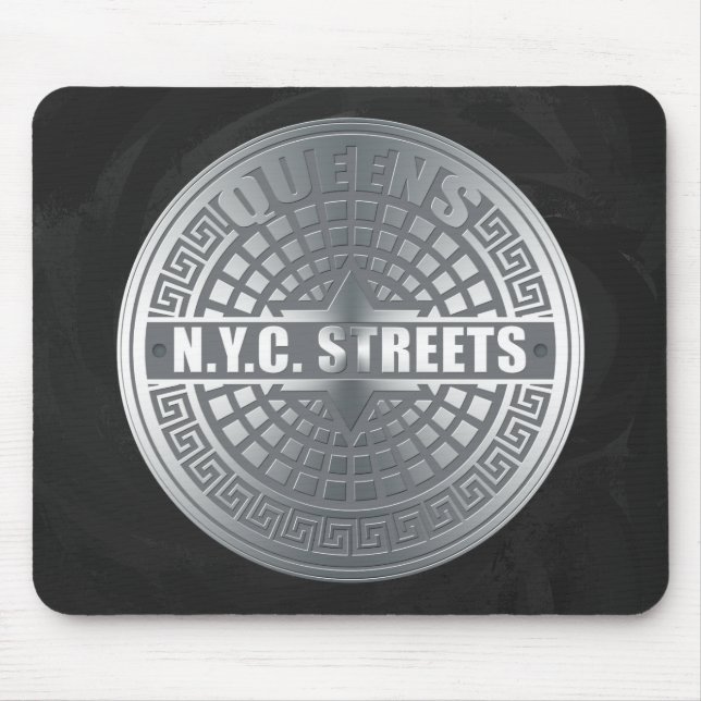 Kanaldeckel Queens Mousepad (Vorne)