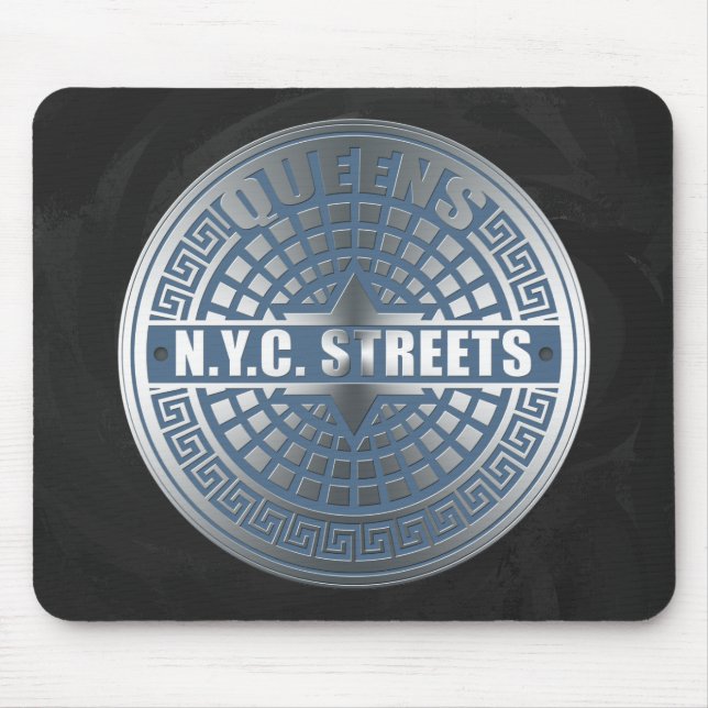 Kanaldeckel Queens Mousepad (Vorne)