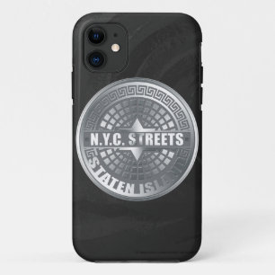 Kanaldeckel Staten Island Grau Case-Mate iPhone Hülle