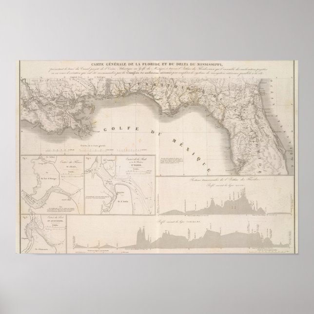 Kanaldelta Mississippi Poster (Vorne)