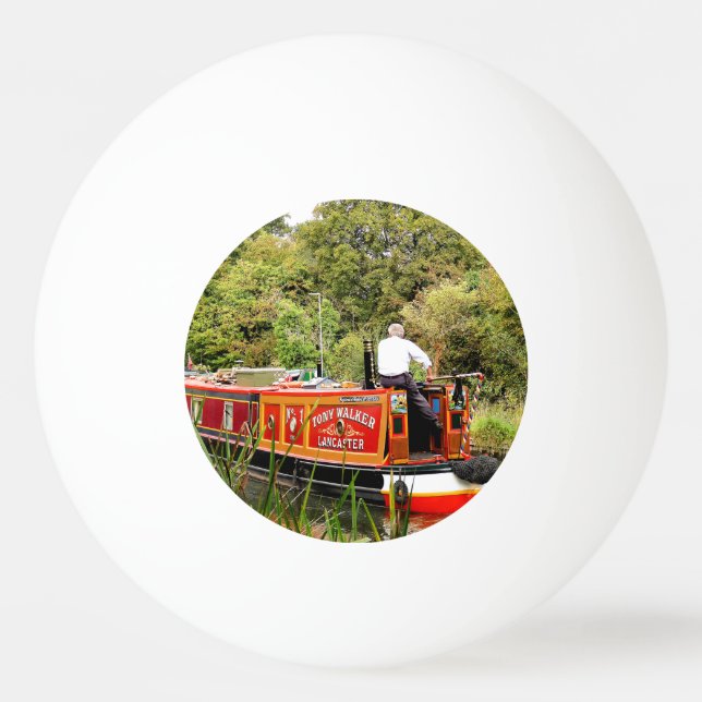 KANALHAUSBOOTE TISCHTENNISBALL (Vorderseite)