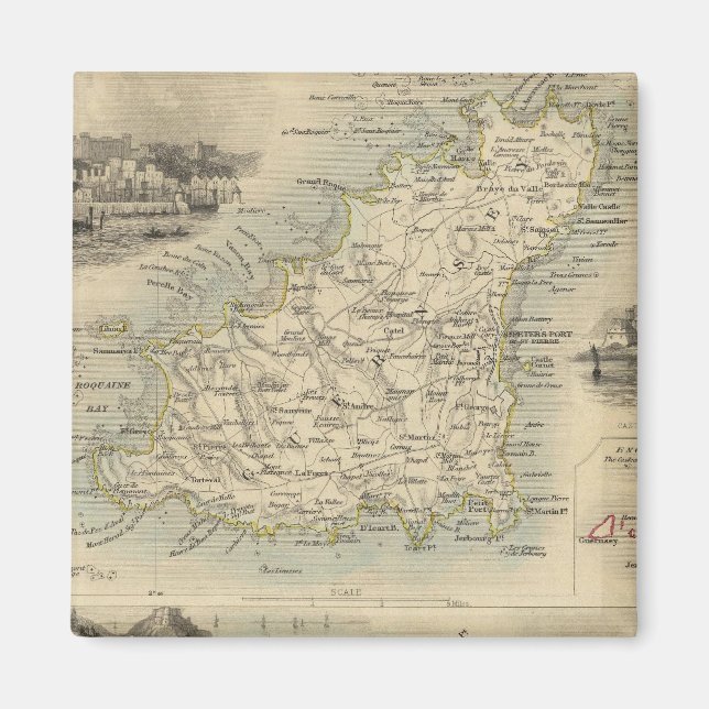 Kanalinseln Magnet (Vorne)