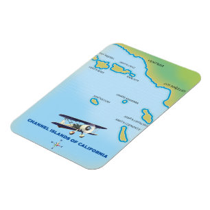 Kanalinseln von Kalifornien Magnet