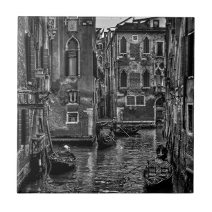 Kanalkanal der Gondelbahn Venedig italy Fliese