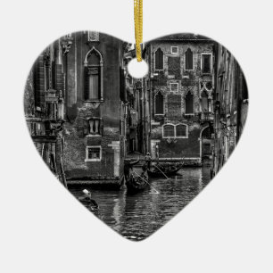 Kanalkanal der Gondelbahn Venedig italy Keramikornament